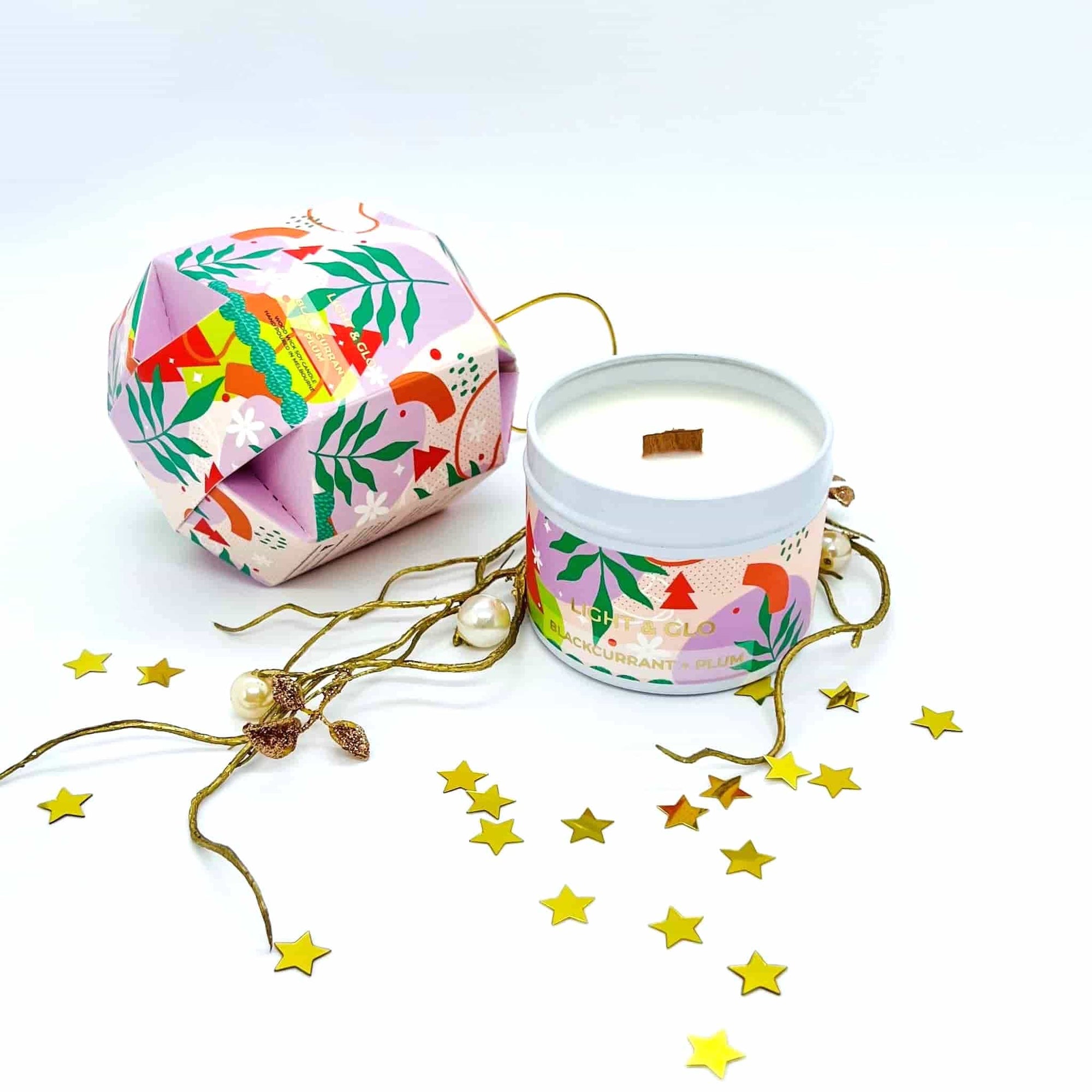 Beautifully Gifted CANDLES CHRISTMAS BAUBLE CANDLE