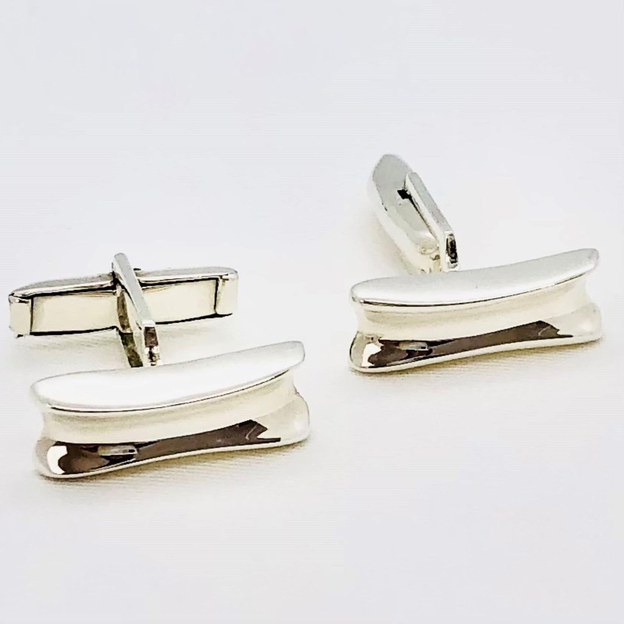 Beautifully Gifted Jewellery ELEGANT silver cufflinks