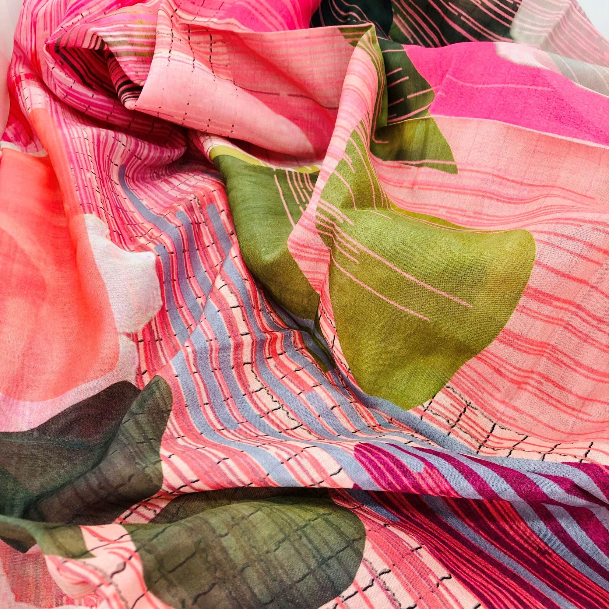 Beautifully Gifted NISUS silk cotton Scarf