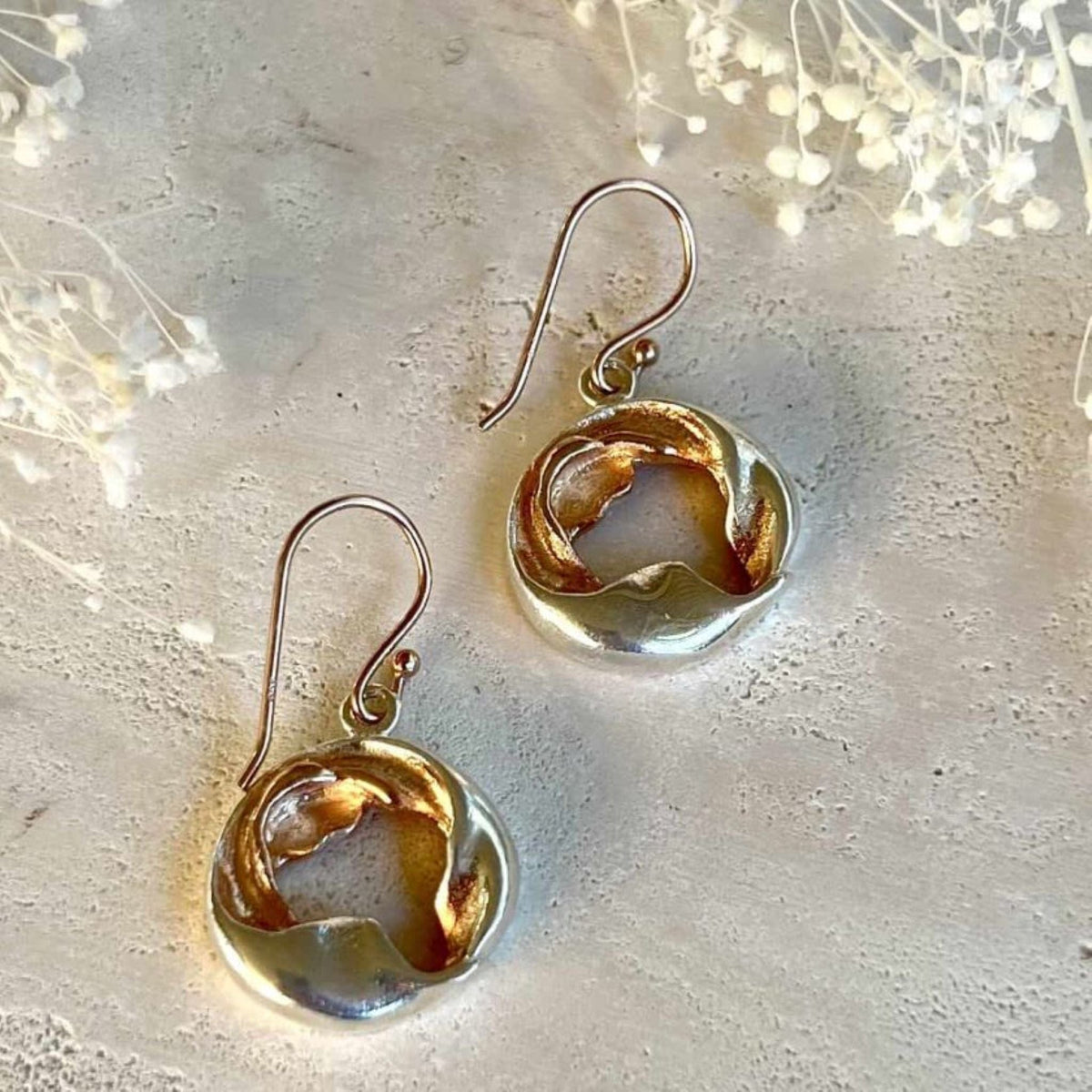 Beautifully Gifted Earrings WREATH DROP EARRINGS