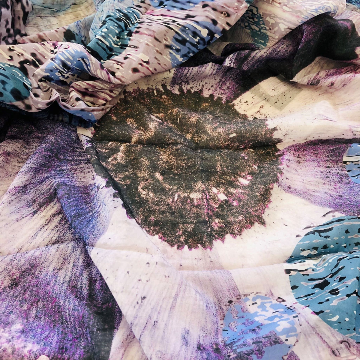 Beautifully Gifted LEGERITY silk cotton Scarf