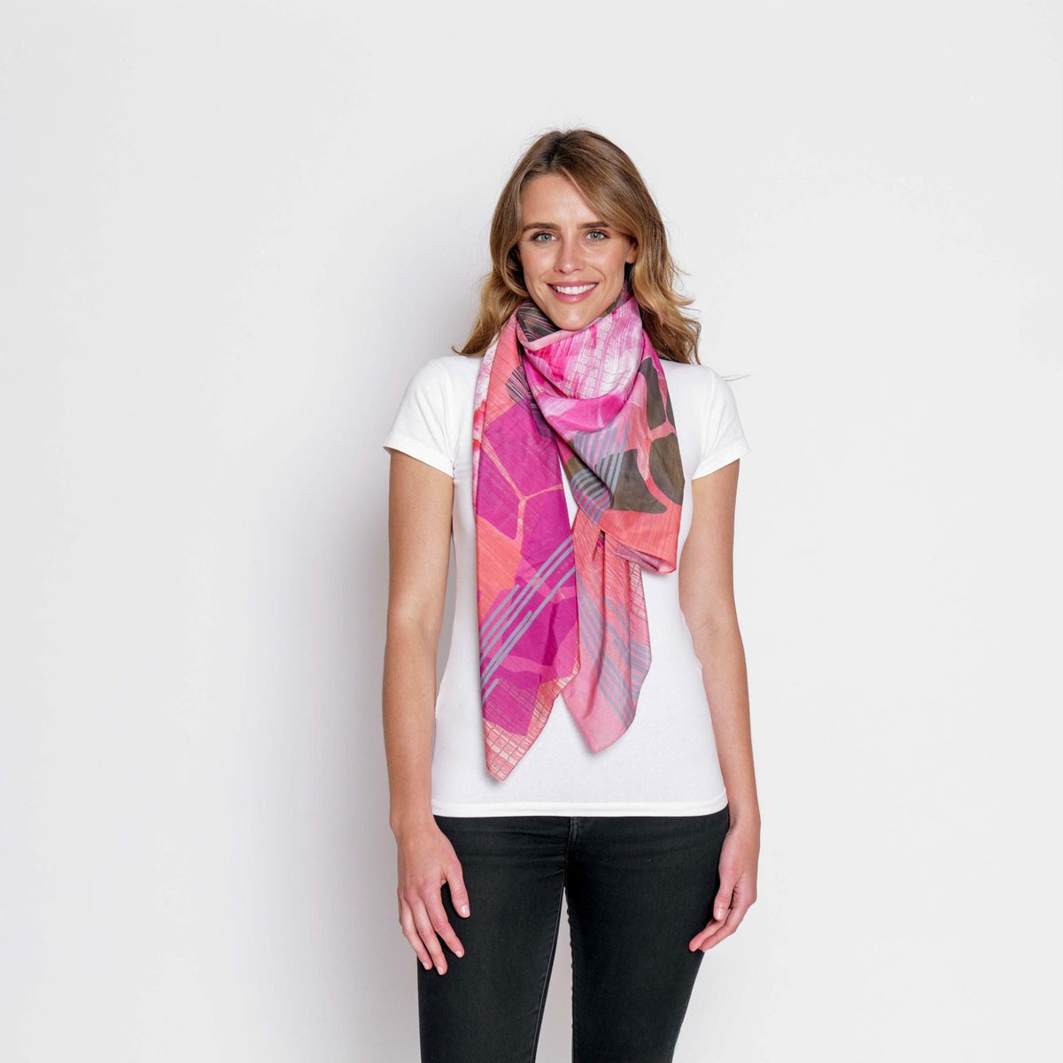 Beautifully Gifted NISUS silk cotton Scarf