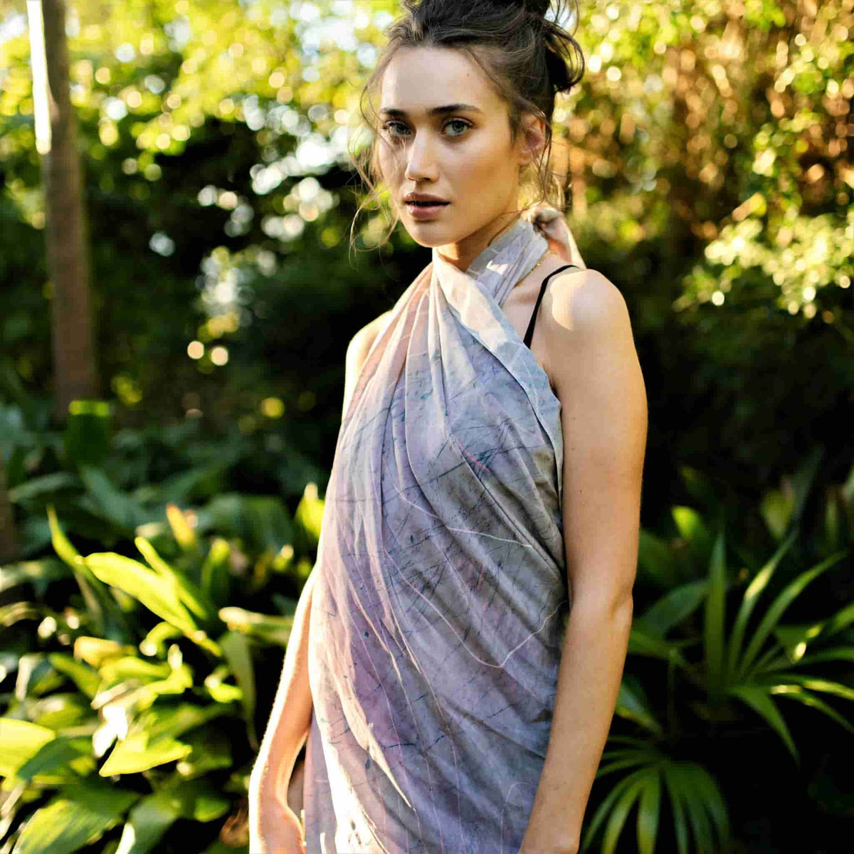Beautifully Gifted Sarong GLORIOUS MESS silk cotton Sarong