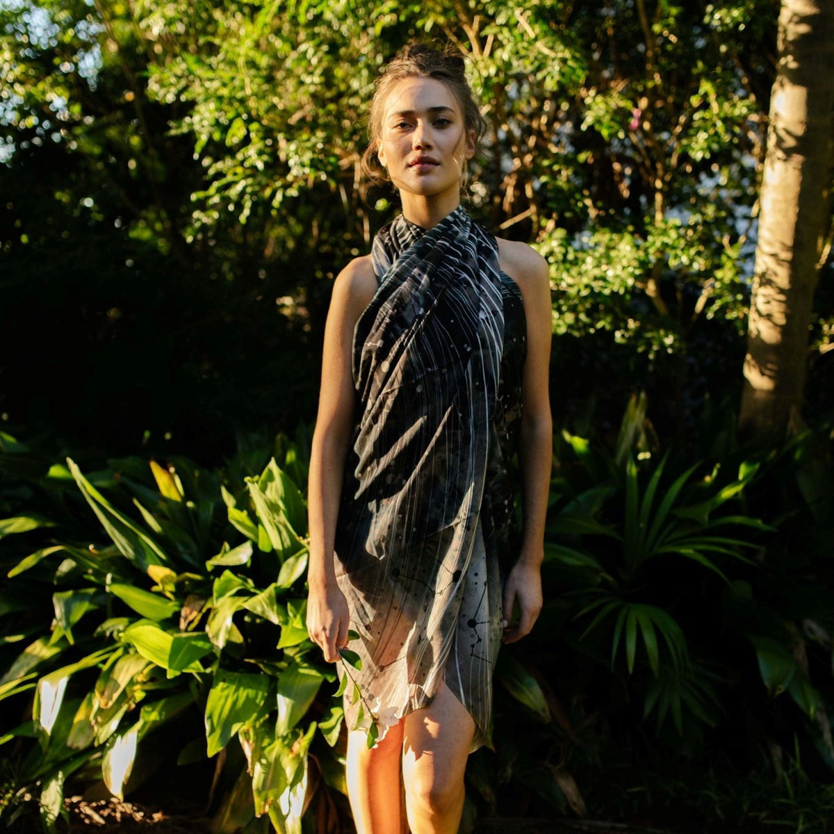 Beautifully Gifted Sarong INNER QUEST silk cotton Sarong