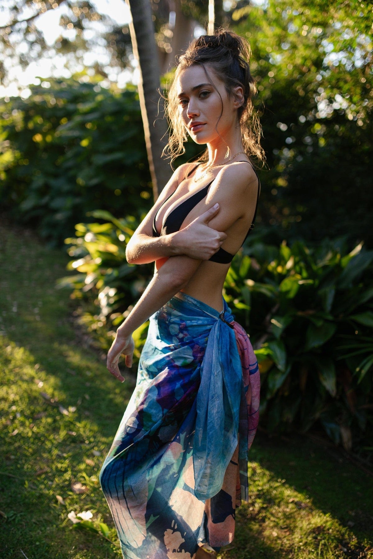 Beautifully Gifted Sarong RADIANCE silk cotton Sarong
