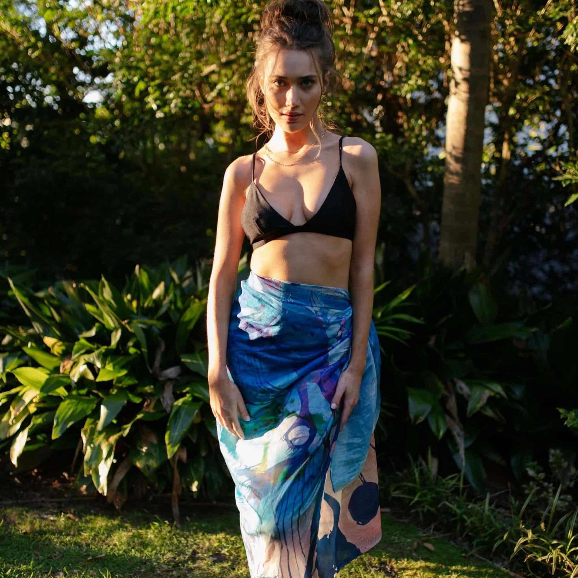 Beautifully Gifted Sarong RADIANCE silk cotton Sarong