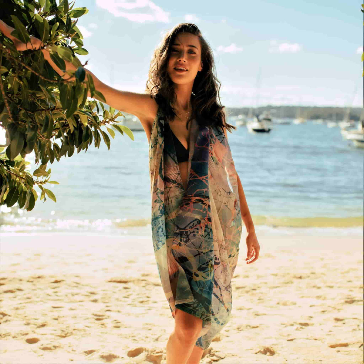 Beautifully Gifted Sarong REASONS silk cotton Sarong