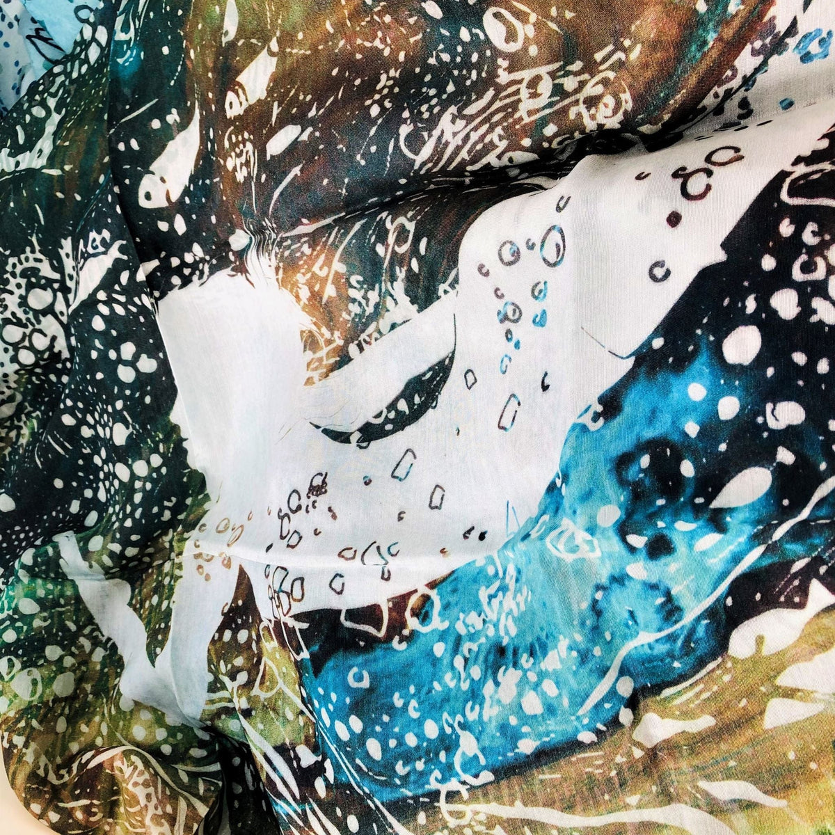 The Swim silk cotton sarong.