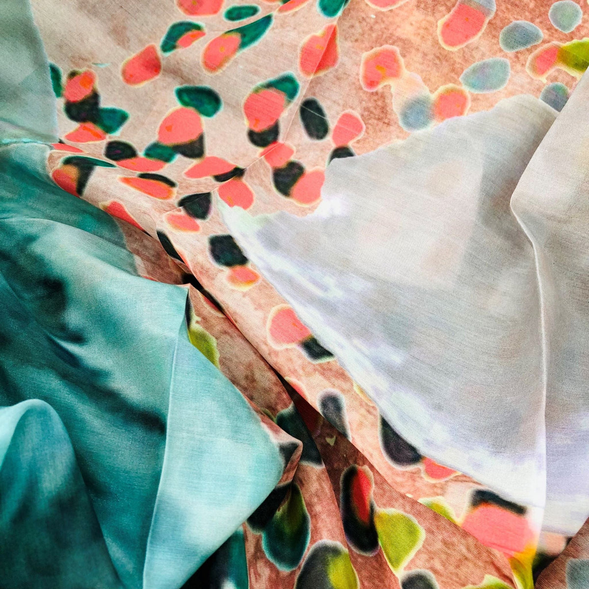 Beautifully Gifted SCARF CULTIVATE silk cotton Scarf