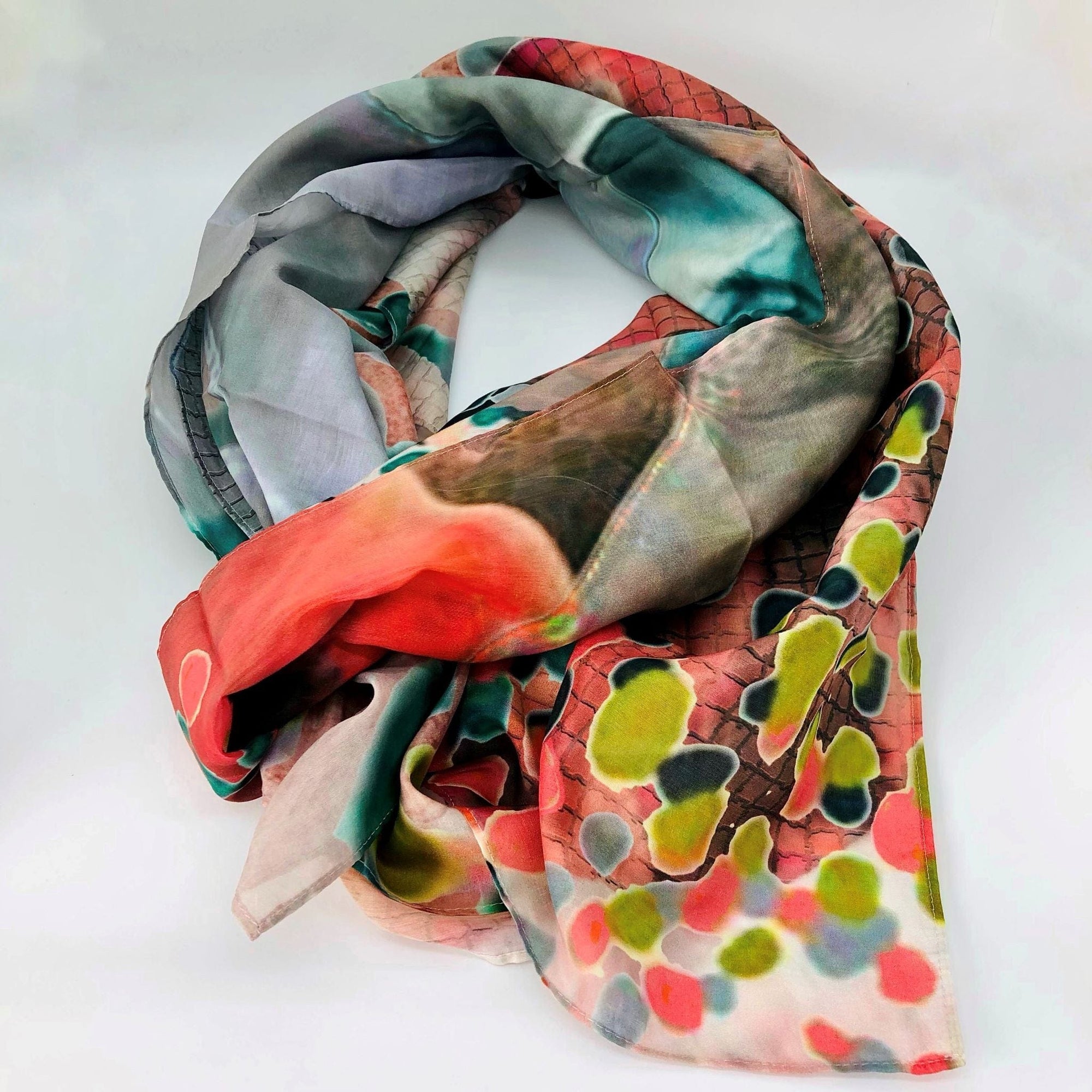 Beautifully Gifted SCARF CULTIVATE silk cotton Scarf