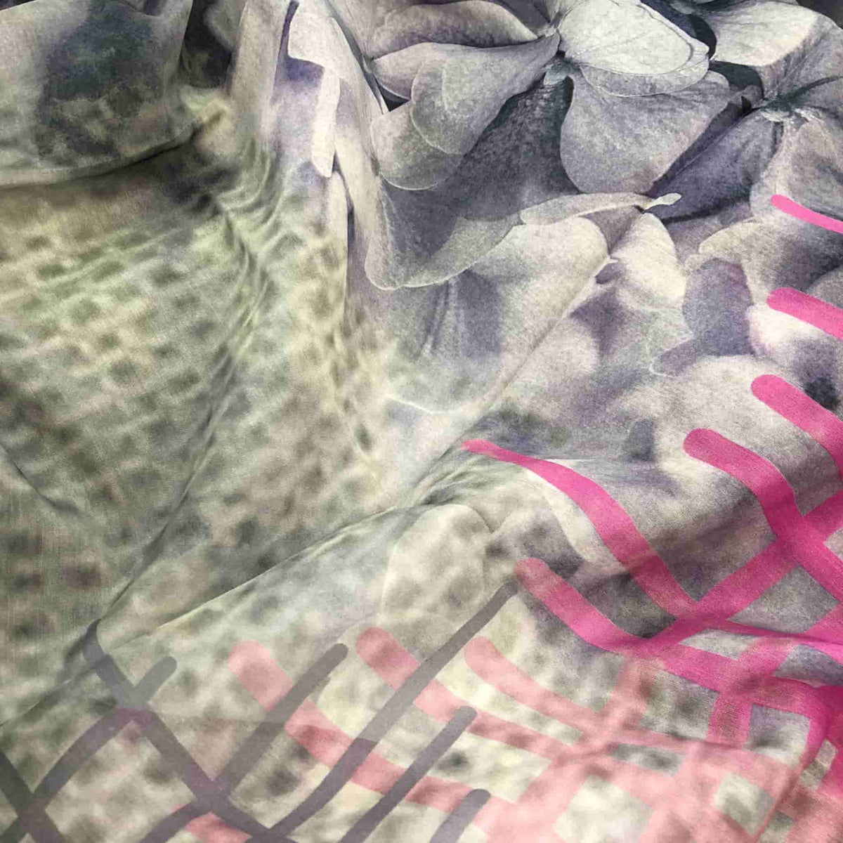 Beautifully Gifted SCARF GLADDEN silk cotton Scarf