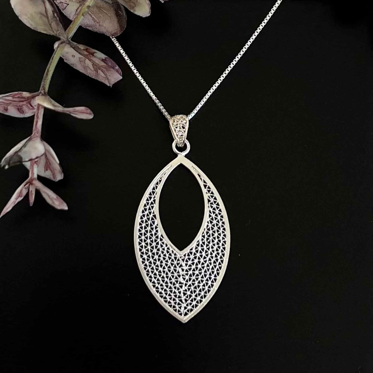 Beautifully Gifted SOFIA SILVER PENDANT